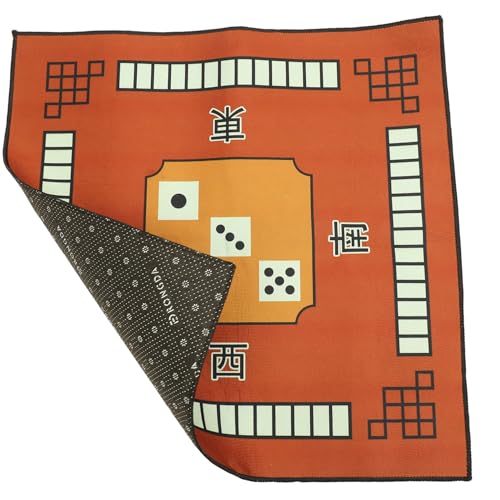 Beaupretty Mahjong Tischdecke Polyester Tischabdeckung mit Klassischem Chinesischem Muster Verdickt Schützend rutschfest Geräuscharm Geeignet für Poker Domino Brettspiele Spieltisch von Beaupretty