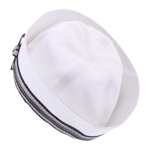 Beaupretty Marinekapuze Matrosenmütze Stirnband Damen Nautische Hüte Matrosenmütze Herren Uniformmütze Kappe Kapitänskostümmütze Matrosenmützen Für Herren Bootskapitänsmütze Marinekostüm von Beaupretty