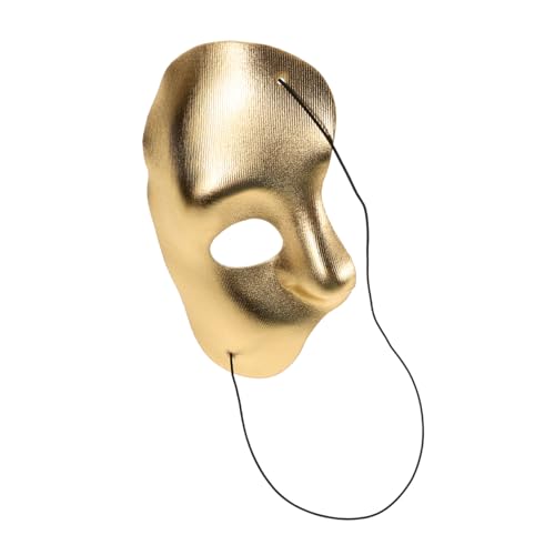Beaupretty Maskerade Maske Partyzubehör Lustige Masken Maskerade-Party-Masken-Requisite Halbmasken-Maskerade Halloween Halbgesichtsmaske Partymaskenmänner Dekorative Maske Vlies Golden Beaupretty Maskerade Maske Partyzubehör Lustige Masken Maskerade-Party-Masken-Requisite Halbmasken-Maskerade Halloween Halbgesichtsmaske Partymaskenmänner Dekorative Maske Vlies Golden von Beaupretty