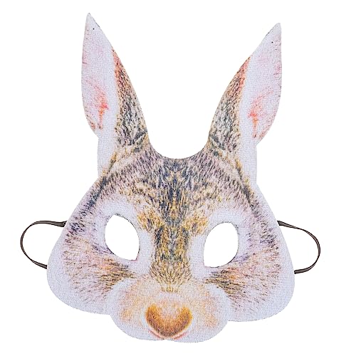 Beaupretty Masquerade Hasenmasken für Leicht und Bequem Realistische Farbgestaltung für Fasching Halloween Karneval Cosplay und Osterpartys Gesichtsschmuck Beaupretty Masquerade Hasenmasken für Leicht und Bequem Realistische Farbgestaltung für Fasching Halloween Karneval Cosplay und Osterpartys Gesichtsschmuck von Beaupretty