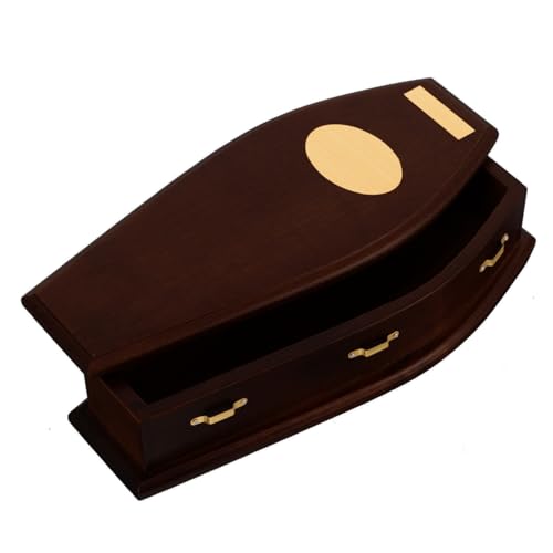 Beaupretty Maßstab Mini Coffin Handgefertigt für Halloween Deko DIY Mikro Szene Zubehör Beaupretty Maßstab Mini Coffin Handgefertigt für Halloween Deko DIY Mikro Szene Zubehör von Beaupretty