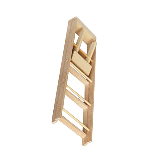 Beaupretty Maßstab Mini Möbel für Puppenhaus Zubehör Holzmodell von Beaupretty