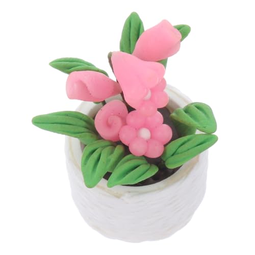 Beaupretty Maßstab Miniatur Pflanzenmodell für Puppenhaus Garten Dekor DIY Basteln Geeignet von Beaupretty