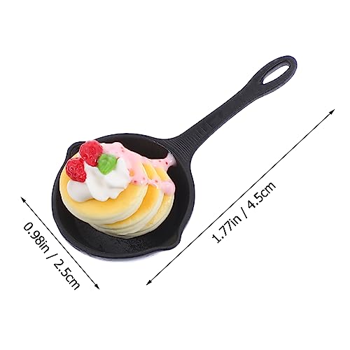 Beaupretty Maßstab Realistische Miniatur Lebensmittel Deko Geeignet für DIY Basteln und Puppenhaus Küche von Beaupretty