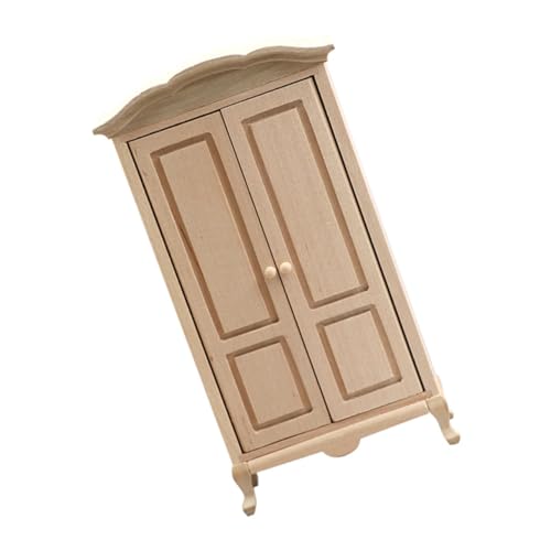 Beaupretty Maßstab Realistisches Mini Schrank Modell für Puppenhaus Dekoration und DIY Zubehör von Beaupretty