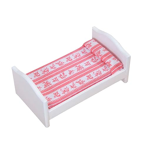Beaupretty Maßstab Rotes Weiß Gestreiftes Mini Möbelstück Glatte Oberfläche Robust als Dekoration und Fotorequisite für Puppenhaus Schlafzimmer Beaupretty Maßstab Rotes Weiß Gestreiftes Mini Möbelstück Glatte Oberfläche Robust als Dekoration und Fotorequisite für Puppenhaus Schlafzimmer von Beaupretty