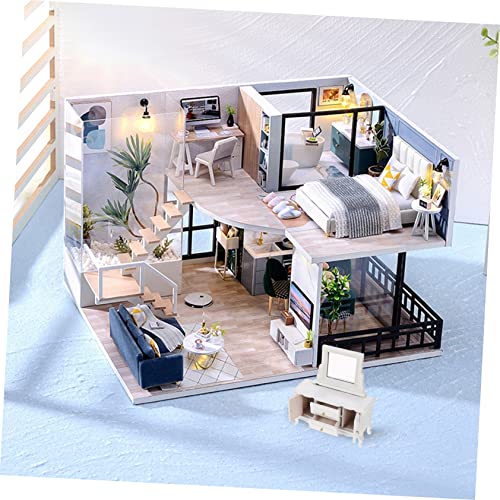 Beaupretty Maßstab Weiß Detailreiche Handarbeit Stabile Dekoratives Möbel für Mini Haus Landschaften und Bastelprojekte Beaupretty Maßstab Weiß Detailreiche Handarbeit Stabile Dekoratives Möbel für Mini Haus Landschaften und Bastelprojekte von Beaupretty