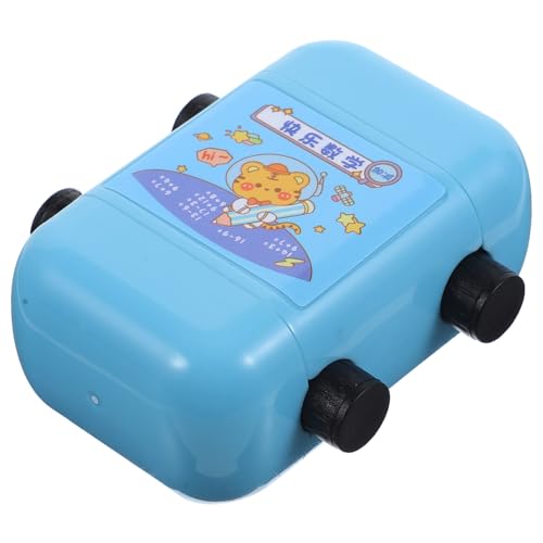 Beaupretty Mathematik Rollstempel Automatischer Ölspender Lernspielzeug Additions und Subtraktionsstempel Kunststoff Sicher für Grundschule Matheübungen ohne Stempelkissen von Beaupretty