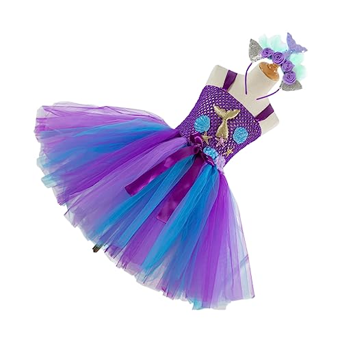 Beaupretty Meerjungfrauenrock Für Tutu-rock Mädchenkleid Kleine Mädchen Kleiden Sich Meerjungfrau-kleid Meerjungfrauenkleid Für von Beaupretty