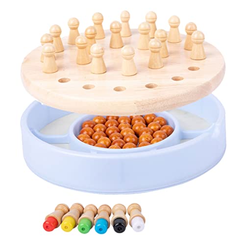 Beaupretty Memory Schach aus Holz mit Aufbewahrungsbox Farbige Gedächtnis Schach Figuren Lernspiel für Intelligenzentwicklung und Eltern Junge Mädchen Interaktion Ab Jahren Beaupretty Memory Schach aus Holz mit Aufbewahrungsbox Farbige Gedächtnis Schach Figuren Lernspiel für Intelligenzentwicklung und Eltern Junge Mädchen Interaktion Ab Jahren von Beaupretty