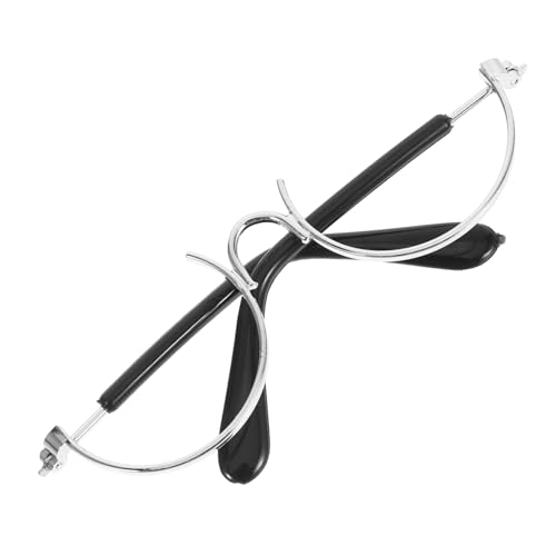 Beaupretty Metallrahmen Puppenbrille Halbtransparent Silberfarbene Stofftierbrille Puppen Kostümzubehör Robust für DIY Basteln Party Beaupretty Metallrahmen Puppenbrille Halbtransparent Silberfarbene Stofftierbrille Puppen Kostümzubehör Robust für DIY Basteln Party von Beaupretty