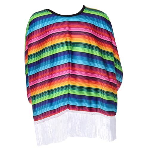 Beaupretty Mexikanischer Schal für Cartoon-Umhang Umhang Cape Halloween verkleiden Schal -Kurzumhangkape Mädchen Umhang Kindermagierkostüm Polyester Beaupretty Mexikanischer Schal für Cartoon-Umhang Umhang Cape Halloween verkleiden Schal -Kurzumhangkape Mädchen Umhang Kindermagierkostüm Polyester von Beaupretty