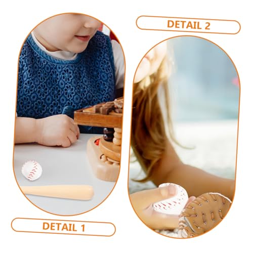 Beaupretty Mini Baseball Pack Realistische Mini Baseballschläger Handschuhe und Weiche Kleine Bälle Dekoratives Sportspielzeug für Puppenhäuser und Miniatur Szenendekoration Beaupretty Mini Baseball Pack Realistische Mini Baseballschläger Handschuhe und Weiche Kleine Bälle Dekoratives Sportspielzeug für Puppenhäuser und Miniatur Szenendekoration von Beaupretty