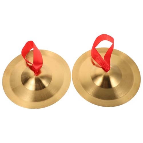 Beaupretty Mini Cymbals für Tanz Musikunterricht und Familienaktivitäten Langlebig und Klangvoll Geeignet für Erwachsene von Beaupretty