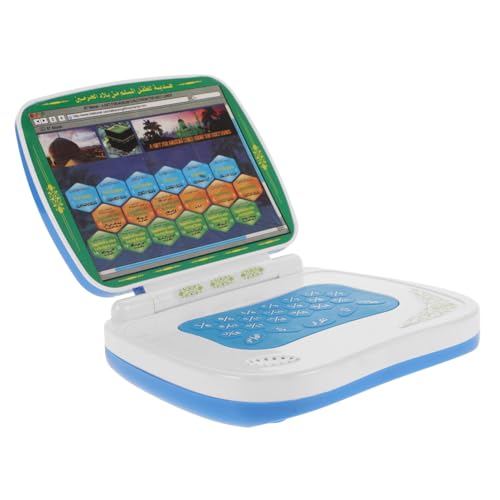 Beaupretty Mini Faltbares Touch Lernspielzeug für Arabischer Lerncomputer für Kleinkinder Tragbar Interaktive Lernspiele Fördert Sprache und Reise von Beaupretty