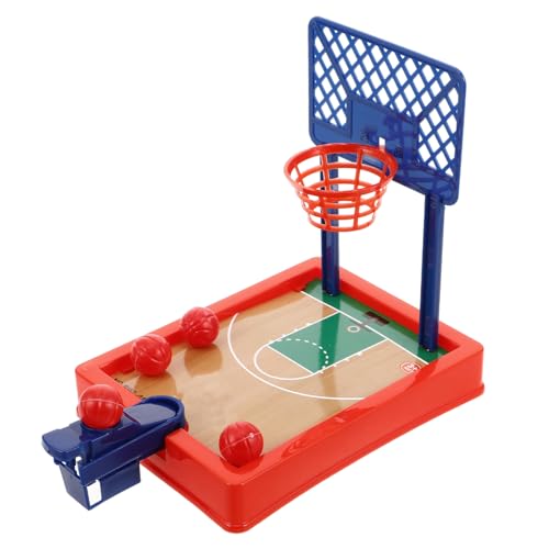 Beaupretty Mini Finger Basketball Spiel Desktop Basketballkorb Kompaktes Bürospiel mit Bällen für Erwachsene Fördert Geschicklichkeit und Stressabbau für Schule Büro und Party von Beaupretty
