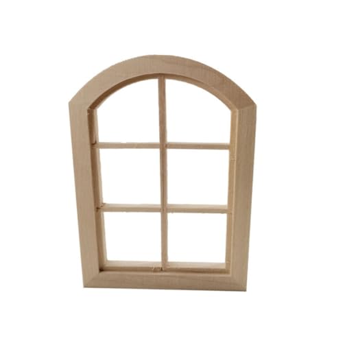 Beaupretty Mini Holzfenster Modell Puppenhaus Zubehör Dekoratives Miniatur Fenster für DIY Möbel Sicher und Realistisch für Mini Haus Szene Dekoration Beaupretty Mini Holzfenster Modell Puppenhaus Zubehör Dekoratives Miniatur Fenster für DIY Möbel Sicher und Realistisch für Mini Haus Szene Dekoration von Beaupretty