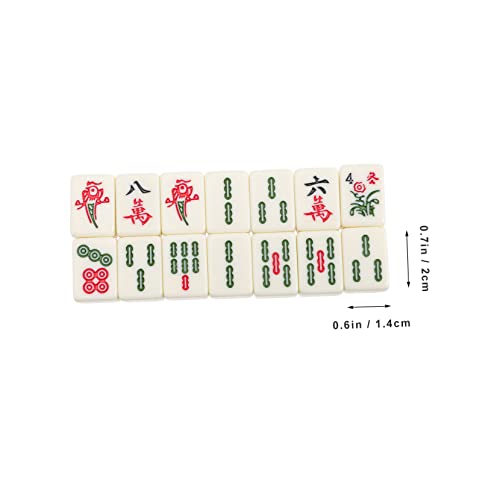 Beaupretty Mini Mahjong Set U Förmige Maße Tragbares Lustiges Chinesisches mit Gravierten Fliesen Leichtes Camping Mahjong Kit für Freizeit Reisen und Partyspaß Beaupretty Mini Mahjong Set U Förmige Maße Tragbares Lustiges Chinesisches mit Gravierten Fliesen Leichtes Camping Mahjong Kit für Freizeit Reisen und Partyspaß von Beaupretty