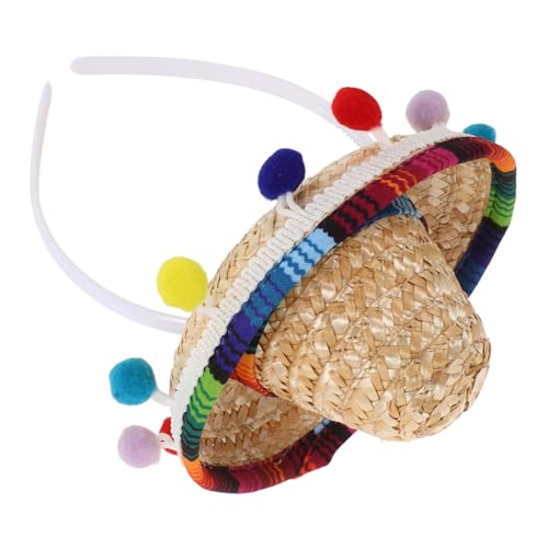 Beaupretty Mini Mexikanische Sombrero Kinderhüte Leichte Partykappen für Cinco De Mayo Karneval und Fiestas Handgefertigt Kinderfreundliches Design für Festlichkeiten Beaupretty Mini Mexikanische Sombrero Kinderhüte Leichte Partykappen für Cinco De Mayo Karneval und Fiestas Handgefertigt Kinderfreundliches Design für Festlichkeiten von Beaupretty