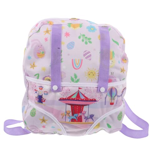 Beaupretty Mini Puppen Rucksack Leichtgewichtiger Organizer mit Niedlichem Muster für Mädchen Ab Jahren Multifunktionaler Aufbewahrungs Tragetasche für Puppenzubehör und Spielspaß Beaupretty Mini Puppen Rucksack Leichtgewichtiger Organizer mit Niedlichem Muster für Mädchen Ab Jahren Multifunktionaler Aufbewahrungs Tragetasche für Puppenzubehör und Spielspaß von Beaupretty