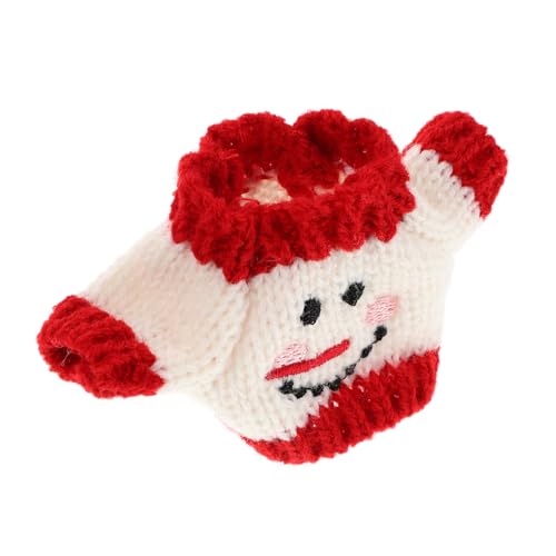 Beaupretty Mini Puppenpullover aus Plüsch mit Weihnachtsmotiv Weicher Langlebiger Mini Sweater für Puppen Festliche Kleidung als Puppenaccessoire und Weihnachtsdeko Beaupretty Mini Puppenpullover aus Plüsch mit Weihnachtsmotiv Weicher Langlebiger Mini Sweater für Puppen Festliche Kleidung als Puppenaccessoire und Weihnachtsdeko von Beaupretty