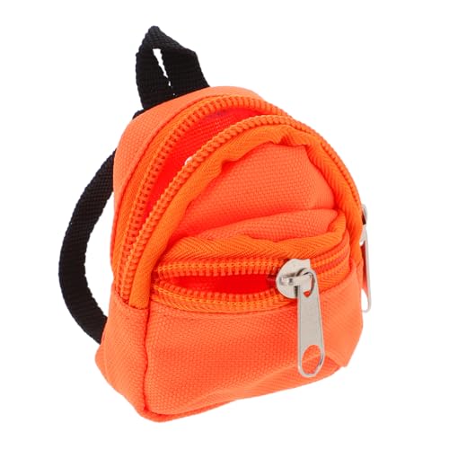Beaupretty Mini Puppenrucksack aus Langlebiges und Kreatives Zubehör für Mini Häuser Puppenhaus Dekoration Handgefertigte Kindergärten Geschenkidee für Orangefarbenes Design Beaupretty Mini Puppenrucksack aus Langlebiges und Kreatives Zubehör für Mini Häuser Puppenhaus Dekoration Handgefertigte Kindergärten Geschenkidee für Orangefarbenes Design von Beaupretty