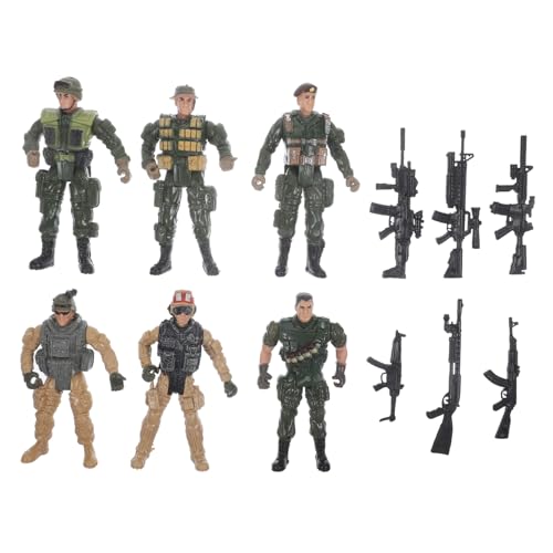 Beaupretty Mini Soldaten Modell Teiliges Miniatur Soldatenfiguren Militärische Spielfiguren für Sandtisch Dekoration und Sammlung Vielfältige Einsatzmöglichkeiten für Erwachsene Beaupretty Mini Soldaten Modell Teiliges Miniatur Soldatenfiguren Militärische Spielfiguren für Sandtisch Dekoration und Sammlung Vielfältige Einsatzmöglichkeiten für Erwachsene von Beaupretty