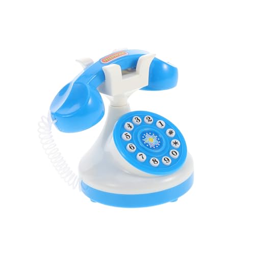 Beaupretty Mini Telefon für Interaktives Kommunikationsspielzeug Blau Fördert Kreativität und Rollenspiel für Kleinkinder für Geburtstagsfeiern Leicht und Tragbar ohne Batterien Beaupretty Mini Telefon für Interaktives Kommunikationsspielzeug Blau Fördert Kreativität und Rollenspiel für Kleinkinder für Geburtstagsfeiern Leicht und Tragbar ohne Batterien von Beaupretty