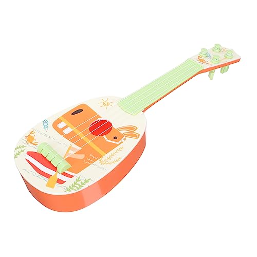 Beaupretty Mini Ukulele für Imitation Musikinstrument für Anfänger Frühes Musikalisches Lernspielzeug mit Saiten für Jahre Alte Exquisites und Dekoration von Beaupretty