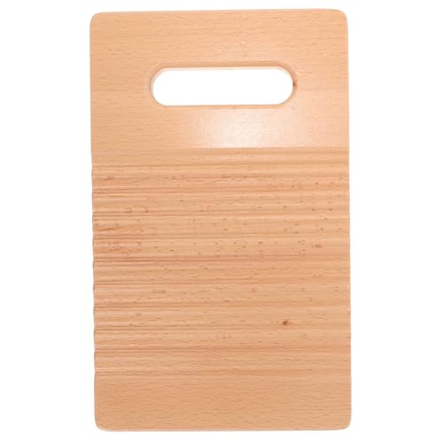 Beaupretty Mini Waschbrett aus Buchenholz Kleines Handliches Wäschebrett für Haushaltswäsche Pädagogisches Waschbrett zur Motorischer Fähigkeiten Sicher und Langlebig für Jungen und Mädchen von Beaupretty