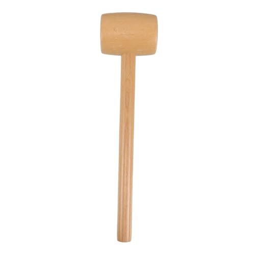 Beaupretty Mini holzhammer für Meeresfrüchte Knacken Glatt Verarbeitet Kleines Holzmallet für Hummer und Krabben Vielseitig für Basteln DIY und Festliche Dekoration Kindgerecht und Praktisch von Beaupretty
