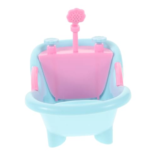 Beaupretty Miniatur Badewanne für Puppenhaus Vielfältiges Zubehör für Kreative Spielwelten als Badewanne Pool oder Toilette von Beaupretty