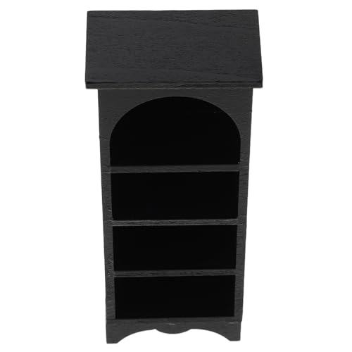Beaupretty Miniatur Bücherregal Maßstab Europäischer Stil Miniaturmöbel für Puppenhaus Holz Regal Modell Dekoratives Miniaturmöbel für Bjd Szenen und Mini Haus Einrichtungszubehör Beaupretty Miniatur Bücherregal Maßstab Europäischer Stil Miniaturmöbel für Puppenhaus Holz Regal Modell Dekoratives Miniaturmöbel für Bjd Szenen und Mini Haus Einrichtungszubehör von Beaupretty