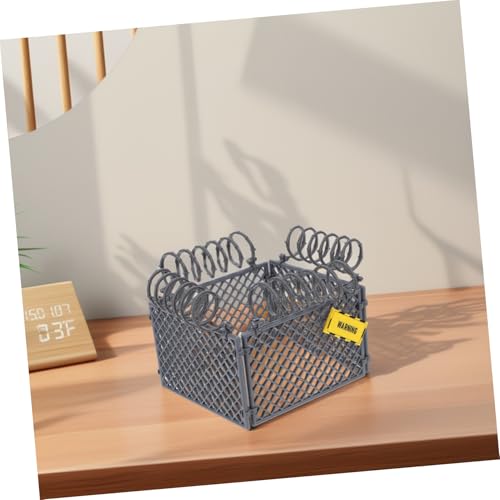 Beaupretty Miniatur Farmzaun Abs Kunststoff Schutzzaun DIY Bauzaun für Tiere Militärische Szenerie Modell Bauspielzeug für Erwachsene von Beaupretty
