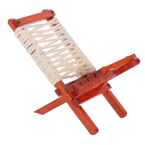 Beaupretty Miniatur Holz Gartenstuhl Klappstuhl Puppenhaus Möbel Deko Faltbarer Mini Lounge Stuhl Leichtes Robustes Modell für Puppenhaus und Landschaftsbau Realistisches Outdoor Accessoire Beaupretty Miniatur Holz Gartenstuhl Klappstuhl Puppenhaus Möbel Deko Faltbarer Mini Lounge Stuhl Leichtes Robustes Modell für Puppenhaus und Landschaftsbau Realistisches Outdoor Accessoire von Beaupretty