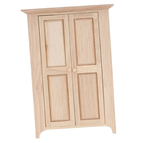 Beaupretty Miniatur Holzschrank Modell für Puppenhaus Kreatives DIY Möbel Zubehör Kompakter Aufbewahrungsschrank Detailreiche Mini Möbel für Puppen und Miniaturräume Beaupretty Miniatur Holzschrank Modell für Puppenhaus Kreatives DIY Möbel Zubehör Kompakter Aufbewahrungsschrank Detailreiche Mini Möbel für Puppen und Miniaturräume von Beaupretty