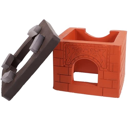 Beaupretty Miniatur Keramik Kochbank Simulationsspielzeug für Puppenhausküche Zufälliger Stil Ergänzung für Modellliebhaber für Esszimmer und Küche von Beaupretty