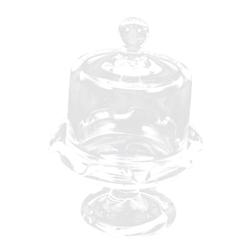 Beaupretty Miniatur Kuchenhaube Transparent Kleine Kuchenglocke Für Puppenhaus DIY Dekoration Mini Dessert Vitrine Miniatur Landschaftsaccessoire von Beaupretty