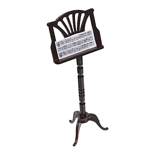 Beaupretty Miniatur Musikständer aus Handgefertigtes Kleines Musikinstrument Modell für Dekoratives für Mädchen zur Musikalischen und Freizeitspaß Beaupretty Miniatur Musikständer aus Handgefertigtes Kleines Musikinstrument Modell für Dekoratives für Mädchen zur Musikalischen und Freizeitspaß von Beaupretty
