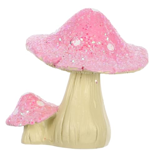Beaupretty Mini-pilz Aus Harz Miniaturmöbel Für Puppenhäuser Pilzdekor Für Feengarten Mikrolandschaft Kleine Pilze Für Bastelprojekte Miniaturpilze Als Dekorative Figuren von Beaupretty