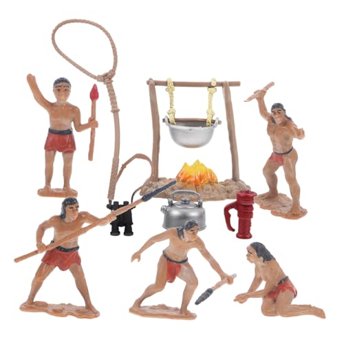 Beaupretty Miniatur Primitive Männer Figuren Teilig Leichte Bonsai Deko Detailreiche Outdoor Camping Modelle Langlebig Platzsparend für Balkon Garten und DIY Landschaft Beaupretty Miniatur Primitive Männer Figuren Teilig Leichte Bonsai Deko Detailreiche Outdoor Camping Modelle Langlebig Platzsparend für Balkon Garten und DIY Landschaft von Beaupretty