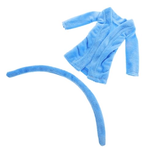 Beaupretty Miniatur Puppen-Bademantel Blau Robe Accessoire Elegantes Design Leicht Tragbar Für Puppenhaus Dekoration Schlafanzug Spa-Tage Spielzeugkleidung Beaupretty Miniatur Puppen-Bademantel Blau Robe Accessoire Elegantes Design Leicht Tragbar Für Puppenhaus Dekoration Schlafanzug Spa-Tage Spielzeugkleidung von Beaupretty