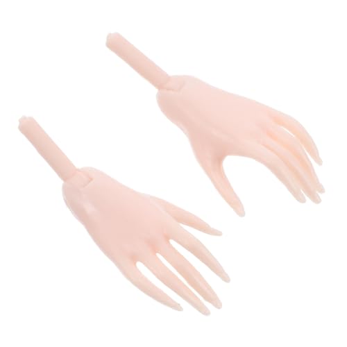 Beaupretty Miniatur Puppenhände Realistische Kunststoff Ersatzteile für Puppenhaus Basteln Detaillierte Kleine Hände für Kreative Handwerksprojekte für Puppen und Modellfiguren von Beaupretty
