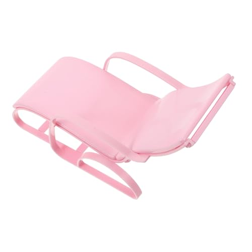 Beaupretty Miniatur Puppenhaus Liegestuhl Mini Beach Chair Modell aus Sicherem Material Handgefertigt Leicht und Kompakt Detailgetreu für Puppenmöbel Dekoration von Beaupretty