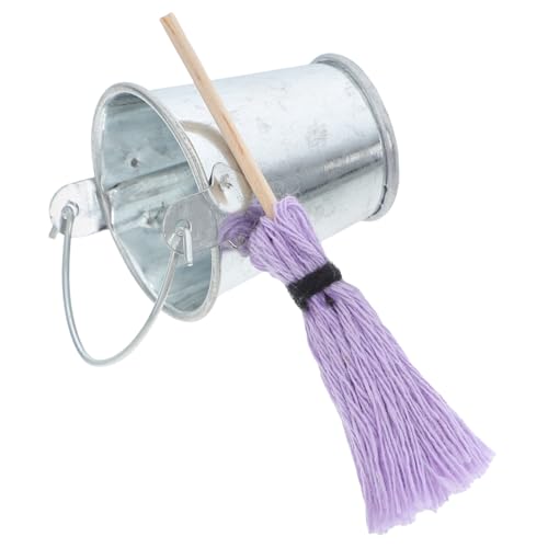 Beaupretty Miniatur Puppenhaus Reinigungsset Mini Mop mit Metall Eimer Kompaktes DIY Zubehör für Puppenmöbel Dekoration und Kreative Bastelprojekte Beaupretty Miniatur Puppenhaus Reinigungsset Mini Mop mit Metall Eimer Kompaktes DIY Zubehör für Puppenmöbel Dekoration und Kreative Bastelprojekte von Beaupretty