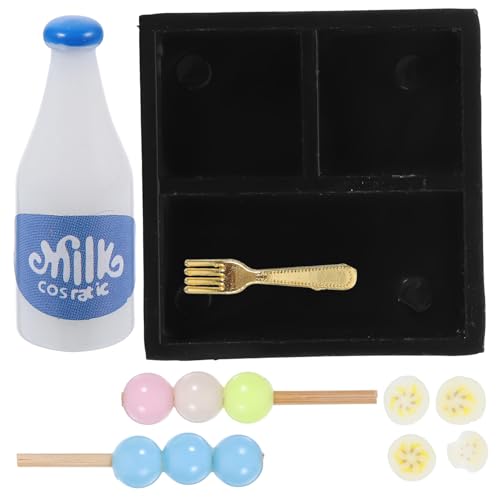 Beaupretty Miniatur Puppenhaus Zubehör Miniatur Kuchenplatte Gefälschter Snack Modell Kleine Lebensmittel Nachmittagstee Dekoration Für Puppenhaus Sammlung von Beaupretty