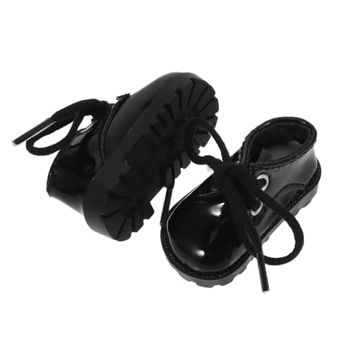 Beaupretty Miniatur Puppenschuhe Schwarz für Baumwollpuppen Langlebige Puppenzubehör Glatte Kanten Verschleißfest Dekoration für Puppenhaus und Kostüme Beaupretty Miniatur Puppenschuhe Schwarz für Baumwollpuppen Langlebige Puppenzubehör Glatte Kanten Verschleißfest Dekoration für Puppenhaus und Kostüme von Beaupretty