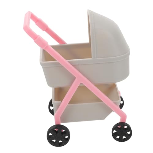 Beaupretty Miniatur Puppenwagen mit Realistischem Design Detailreiche für Puppenhaus-dekor Kindgerechtes für Fantasievolles und Sammler von Beaupretty
