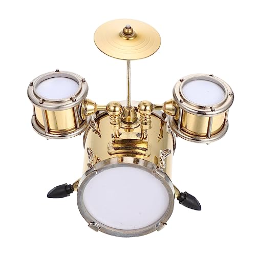 Beaupretty Miniatur Schlagzeug Modell für Kreatives Musikinstrument für Kleine Musiker als Dekoratives und für Mädchen von Beaupretty