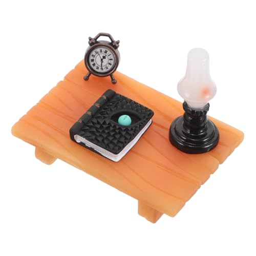 Beaupretty Miniatur Schreibtisch Set mit Büchern Teilig DIY Möbelmodell für Puppenhaus Dekoration Detaillierter Miniatur Schreibtisch Platzsparendes Design Kreative Bastelarbeit für Beaupretty Miniatur Schreibtisch Set mit Büchern Teilig DIY Möbelmodell für Puppenhaus Dekoration Detaillierter Miniatur Schreibtisch Platzsparendes Design Kreative Bastelarbeit für von Beaupretty